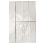 Pavillon White Ceramic Subway Tile 2.7x8.5 | Tile Club