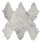 Sea Glass Louvre Grey Mosaic Tile | Tile Club