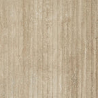 Eterica Fluted Sand Travertine 24x48 Porcelain Tile | Tile Club