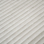 Eterica Fluted White Travertine 24x48 Porcelain Tile | Tile Club