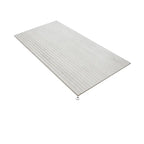 Eterica Fluted White Travertine 24x48 Porcelain Tile | Tile Club