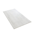 Eterica Fluted White Travertine 24x48 Porcelain Tile | Tile Club