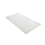 Eterica Fluted White Travertine 24x48 Porcelain Tile | Tile Club
