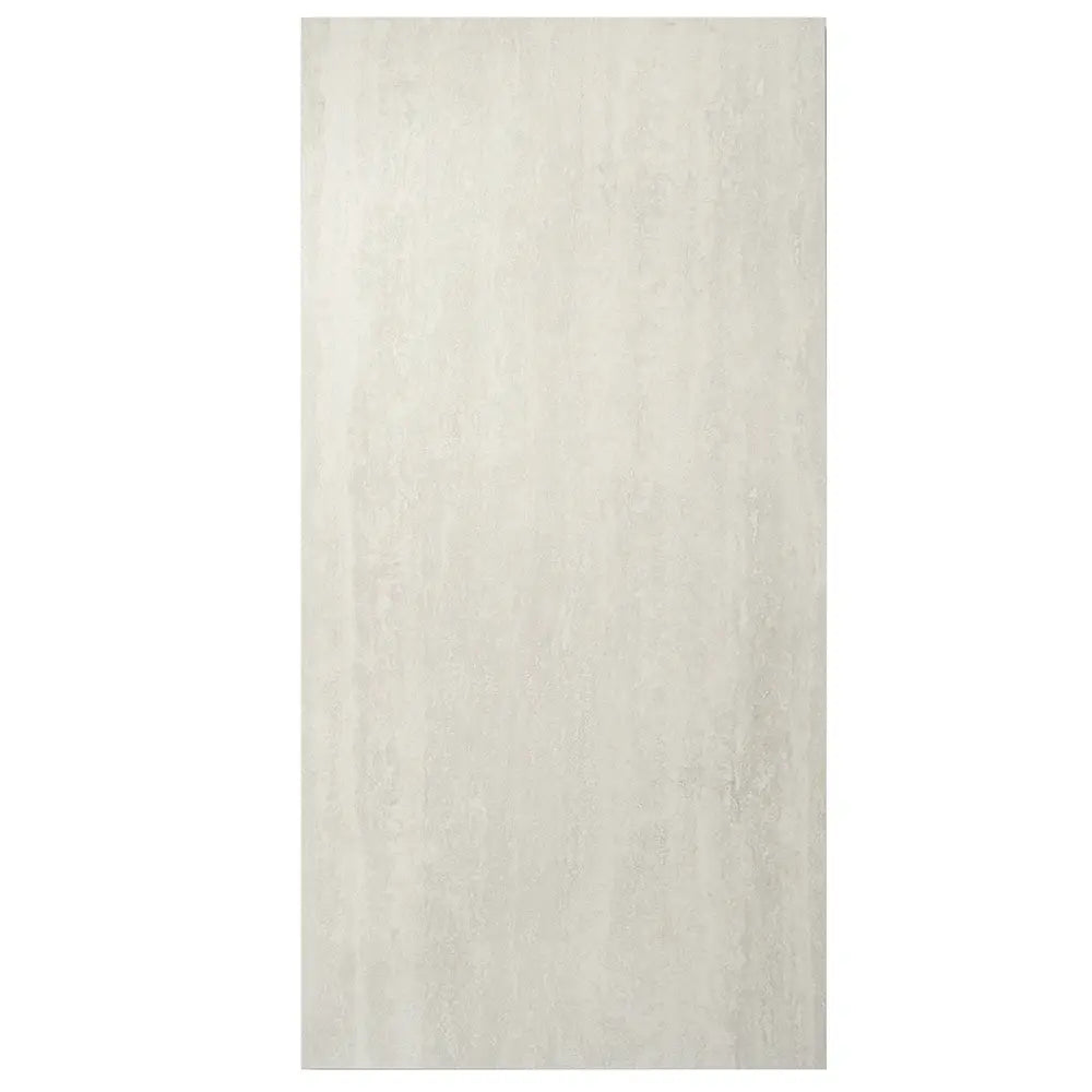 Eterica White Travertine 24x48 Porcelain Tile | Tile Club