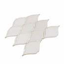 Pearl Chic White Marble & Mother Of Pearl Waterjet Mosaic Tile