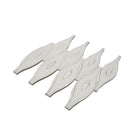 Pearl Wave White Marble & Mother Of Pearl Waterjet Mosaic Tile | Tile Club