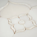 Pearl Flower White Marble & Mother Of Pearl Waterjet Mosaic Tile | Tile Club