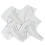 Pearl Sail Waterjet Mosaic Tile | Tile Club