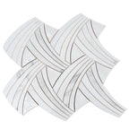 Pearl Sail Waterjet Mosaic Tile | Tile Club