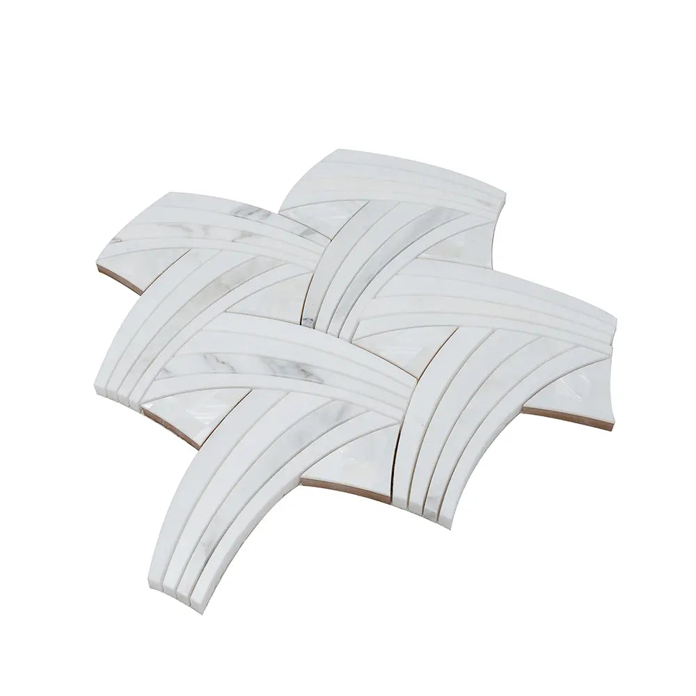 Pearl Sail Waterjet Mosaic Tile | Tile Club