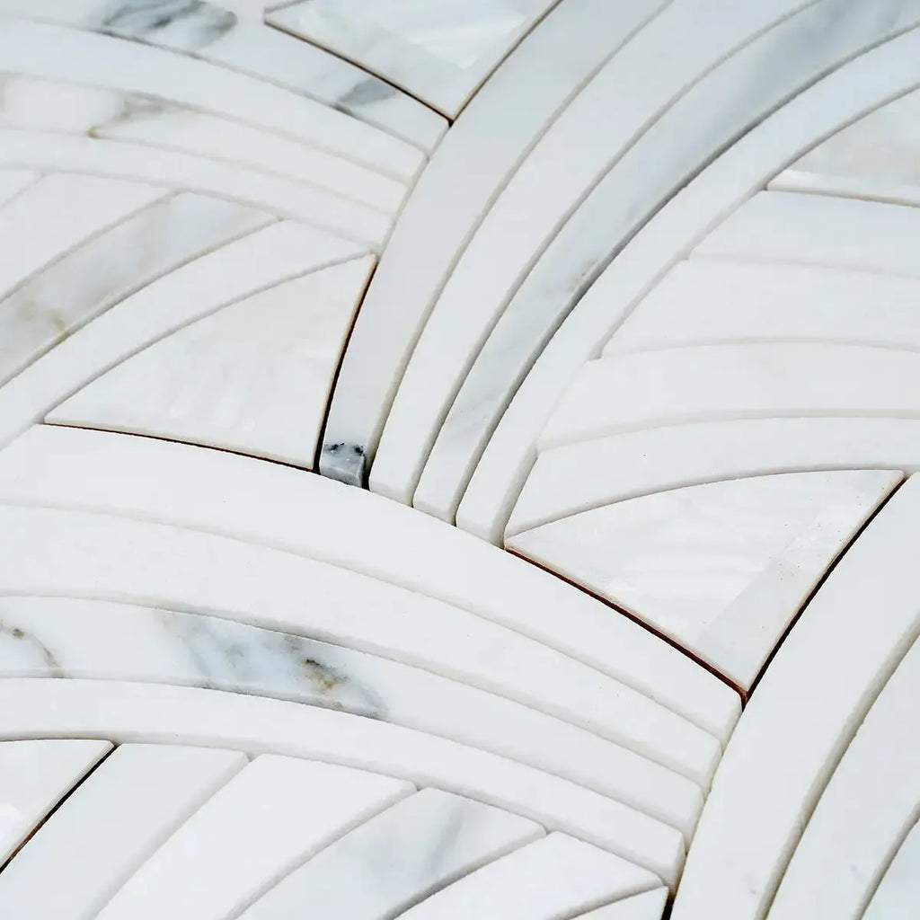 Pearl Sail Waterjet Mosaic Tile | Tile Club