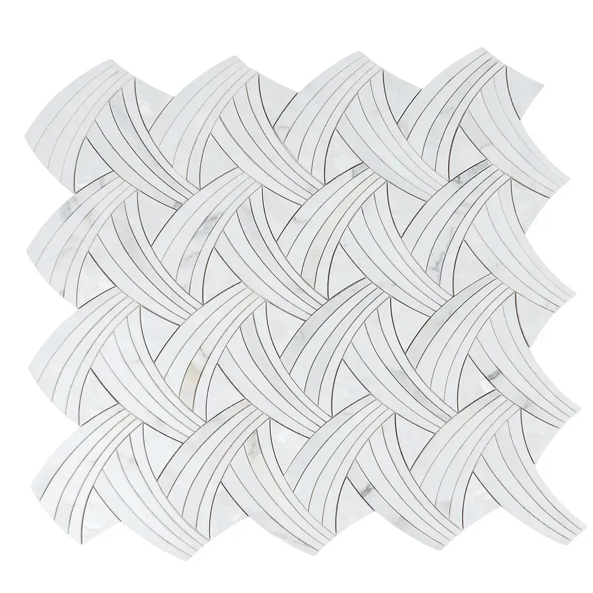 Pearl Sail Waterjet Mosaic Tile | Tile Club
