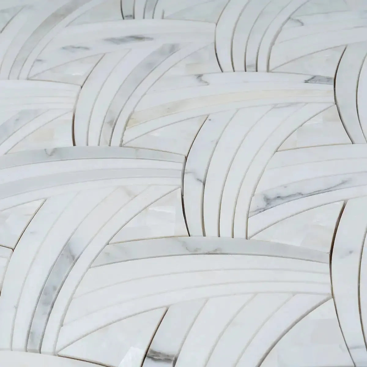 Pearl Sail Waterjet Mosaic Tile | Tile Club