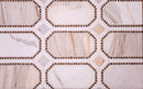 Calacatta Gold Octagon With Lagos Azul Dots | Tile Club