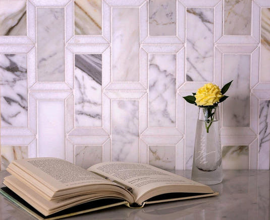 Calacatta Gold & Thassos Tile