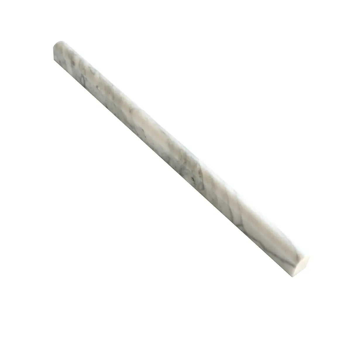 Calacatta Bluette Marble Pencil Liner Honed | Tile Club
