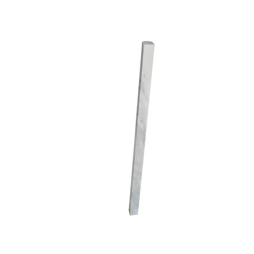 Calacatta Bluette Marble Pencil Liner Honed | Tile Club