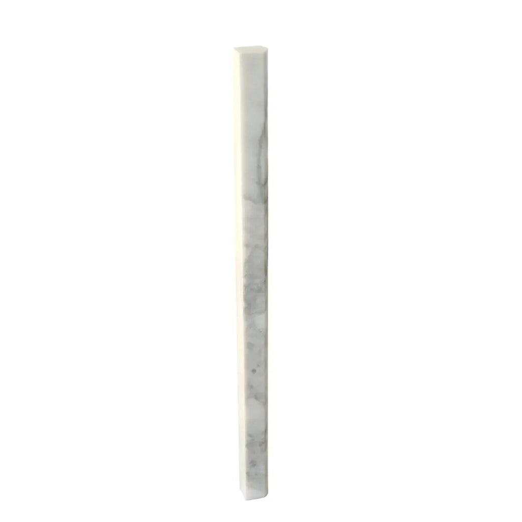 Calacatta Bluette Marble Pencil Liner Honed | Tile Club