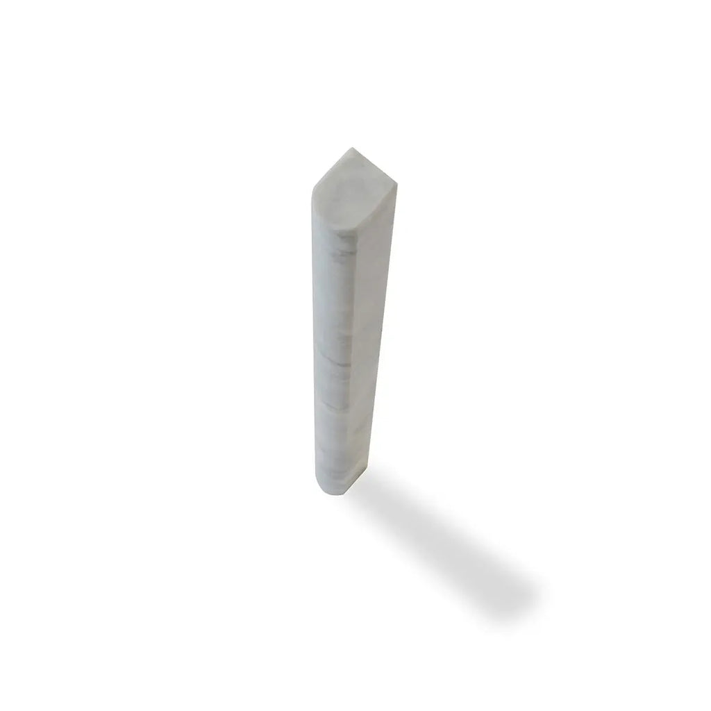 Calacatta Bluette Marble Pencil Liner Polished | Tile Club