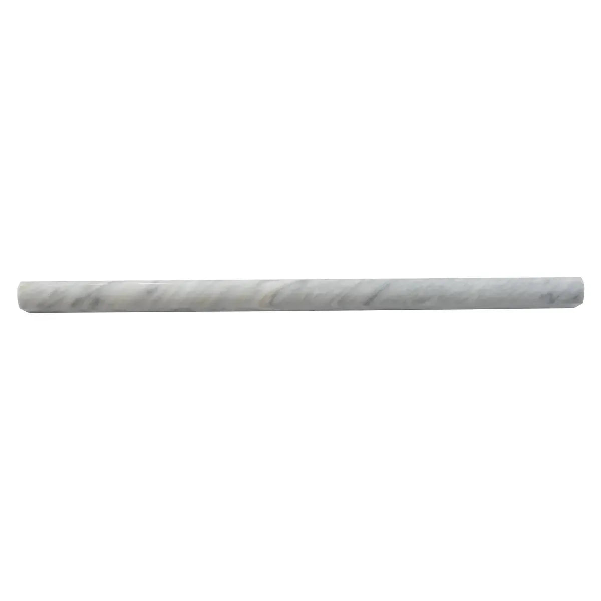 Calacatta Bluette Marble Pencil Liner Polished | Tile Club