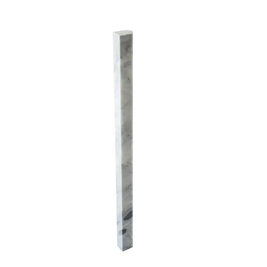 Calacatta Bluette Marble Pencil Liner Polished | Tile Club