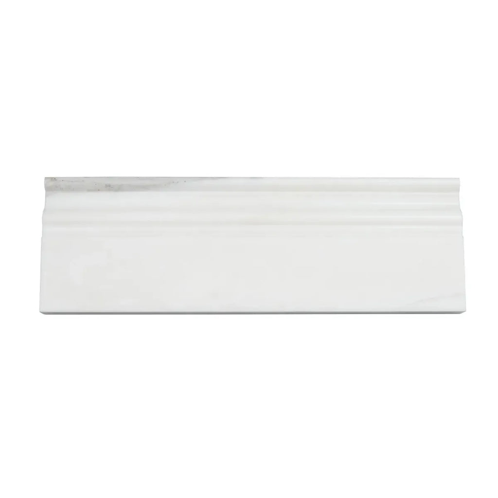 Calacatta Gold Marble Baseboard Polished | Tile Club