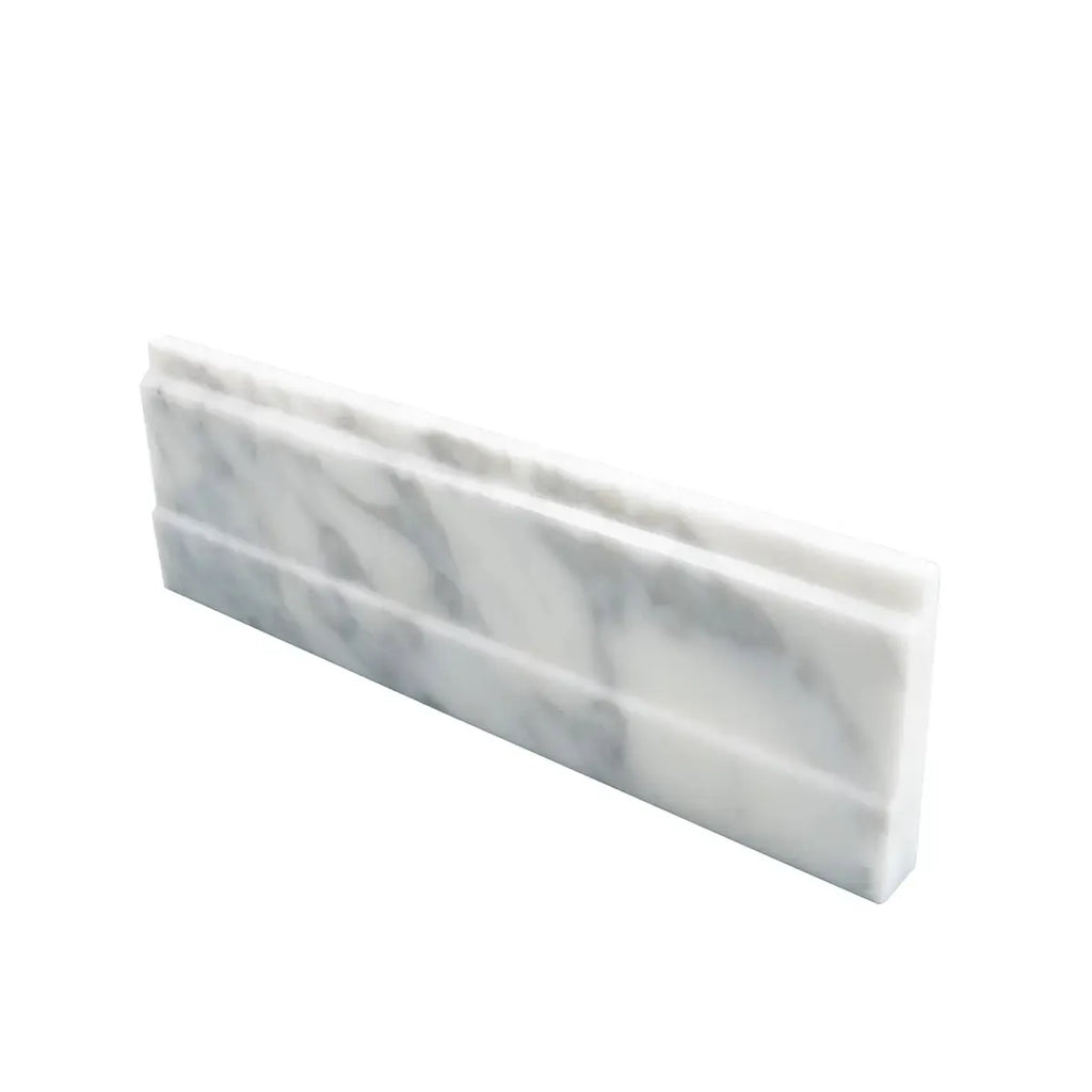 Calacatta Gold Marble Nova Baseboard Polished | Tile Club