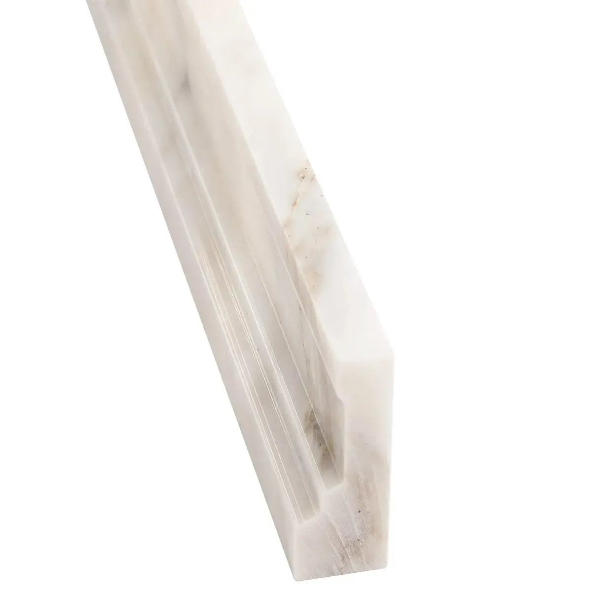 Calacatta Gold Marble Nova Chair Rail Polished | Tile Club