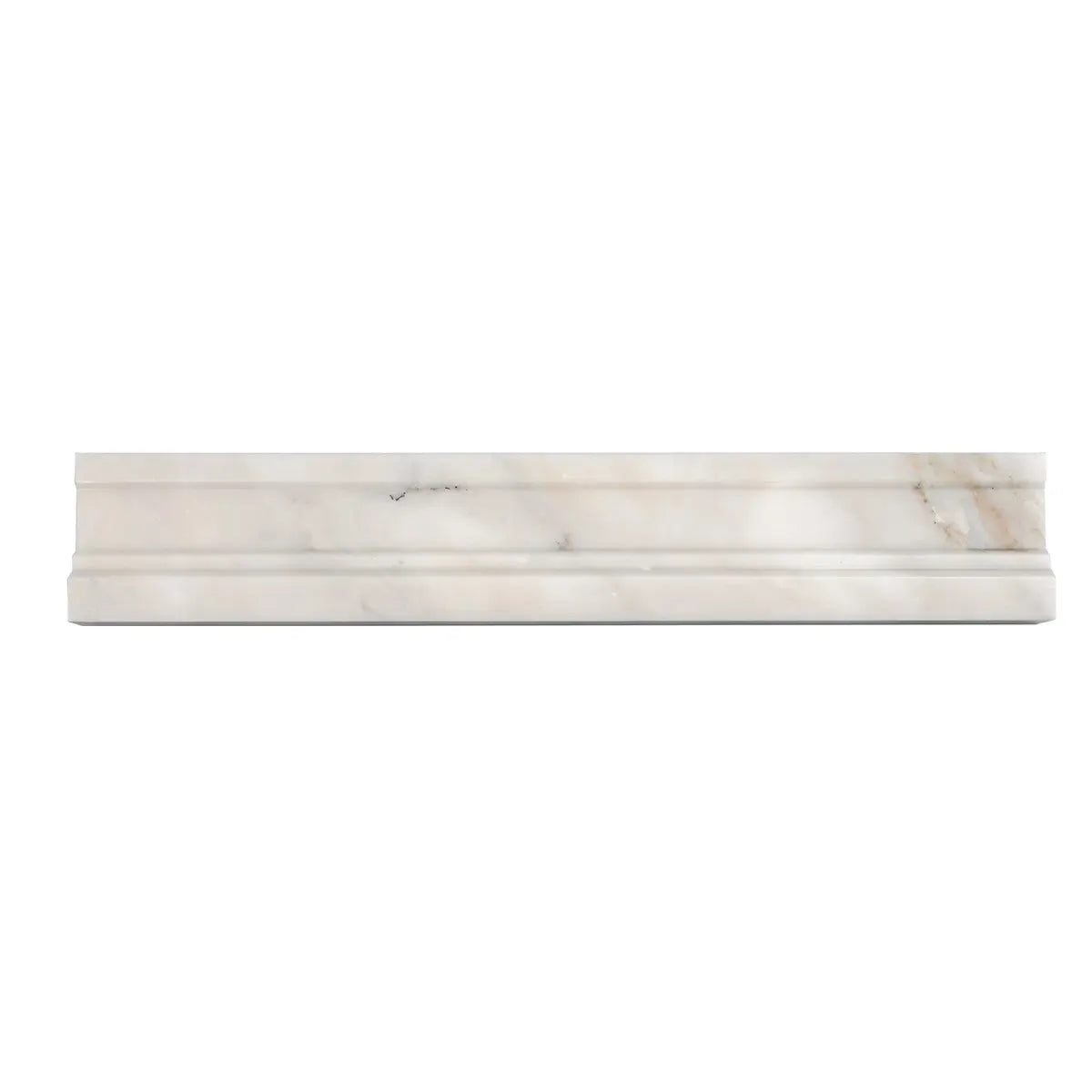 Calacatta Gold Marble Nova Chair Rail Polished | Tile Club