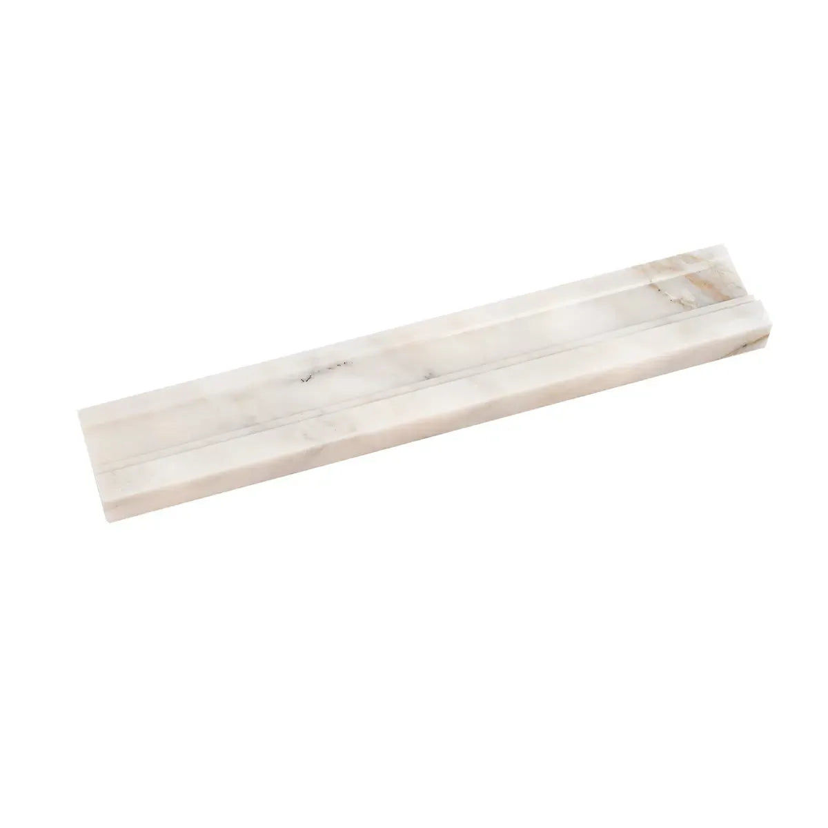 Calacatta Gold Marble Nova Chair Rail Polished | Tile Club