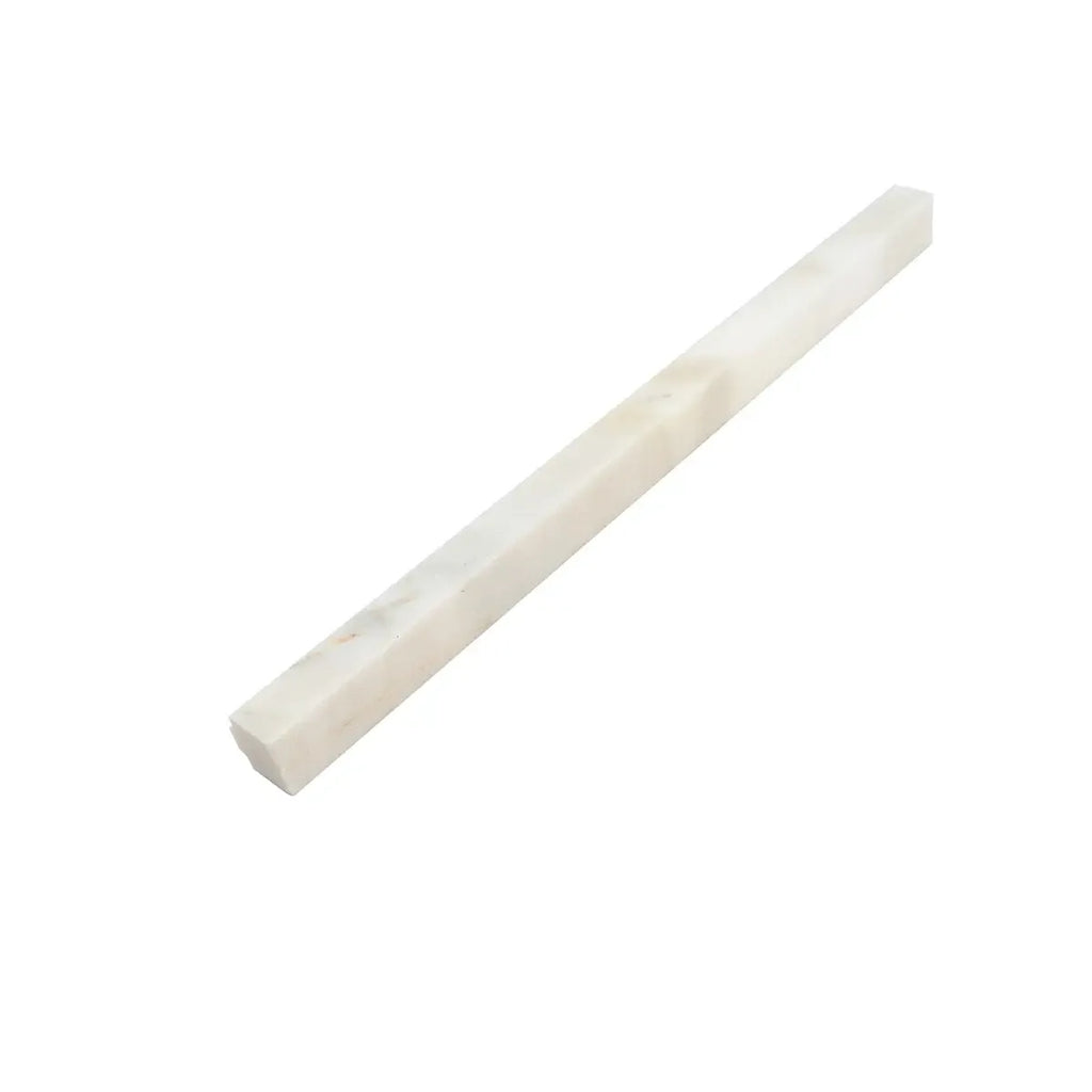 Calacatta Gold Marble Nova Pencil Liner Polished | Tile Club