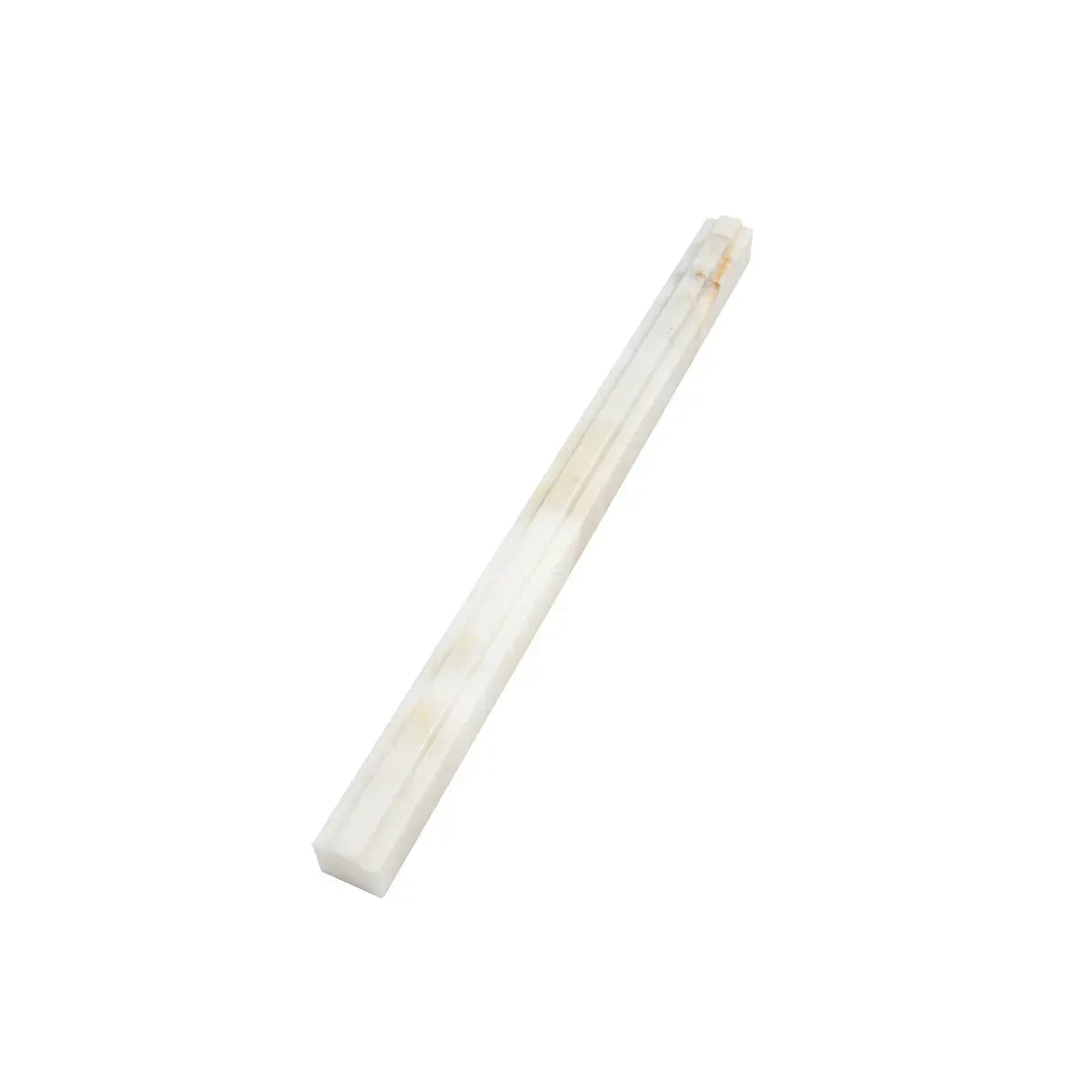 Calacatta Gold Marble Nova Pencil Liner Polished | Tile Club