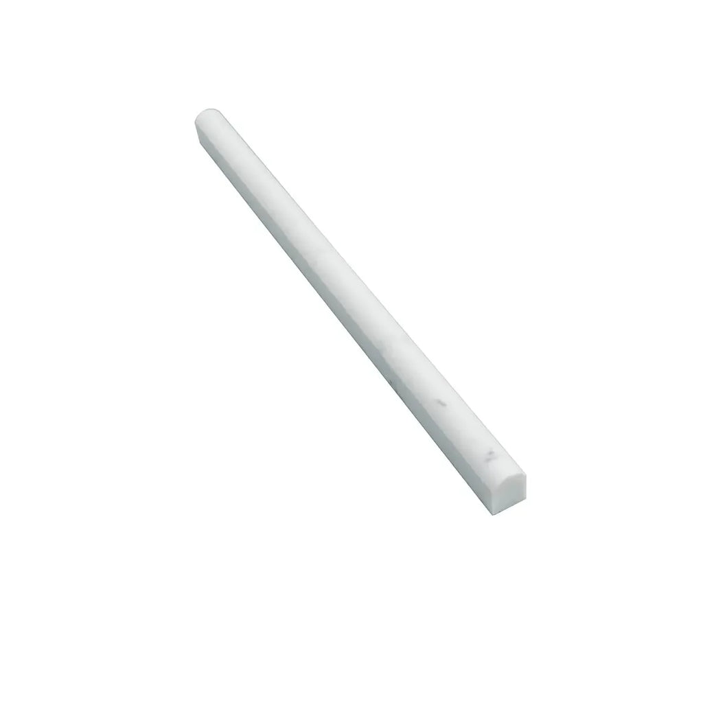 Calacatta Gold Marble Pencil Liner Honed | Tile Club