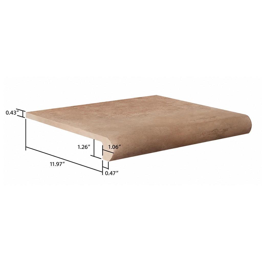 Camila Terra Cotta Step Porcelain Tile | Tile Club
