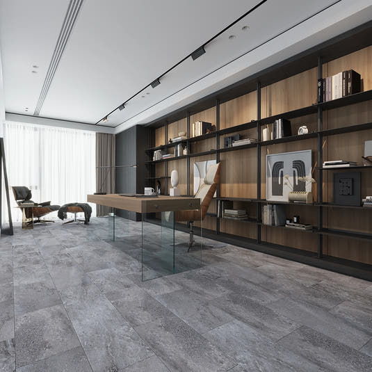 Campbell Dark Gray Rect. 12x24 | Tile Club