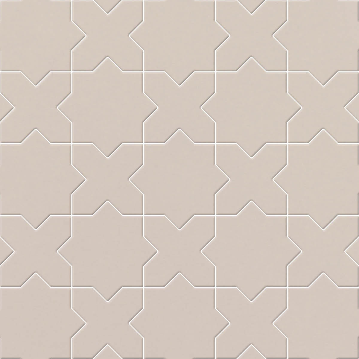 Carmel Warm Taupe Porcelain Star Tile | Backsplash, Floor, Pool