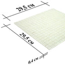 Clear Squares Glass Pool Tile | Tile Club