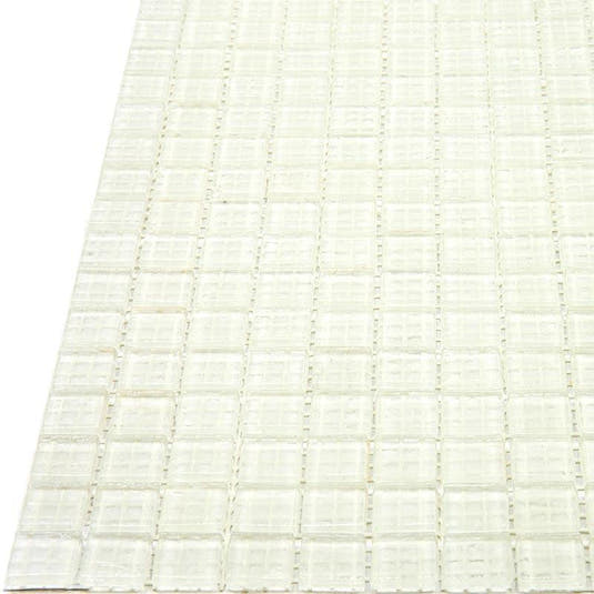 Clear Squares Glass Pool Tile | Tile Club