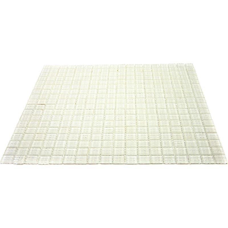 Clear Squares Glass Pool Tile