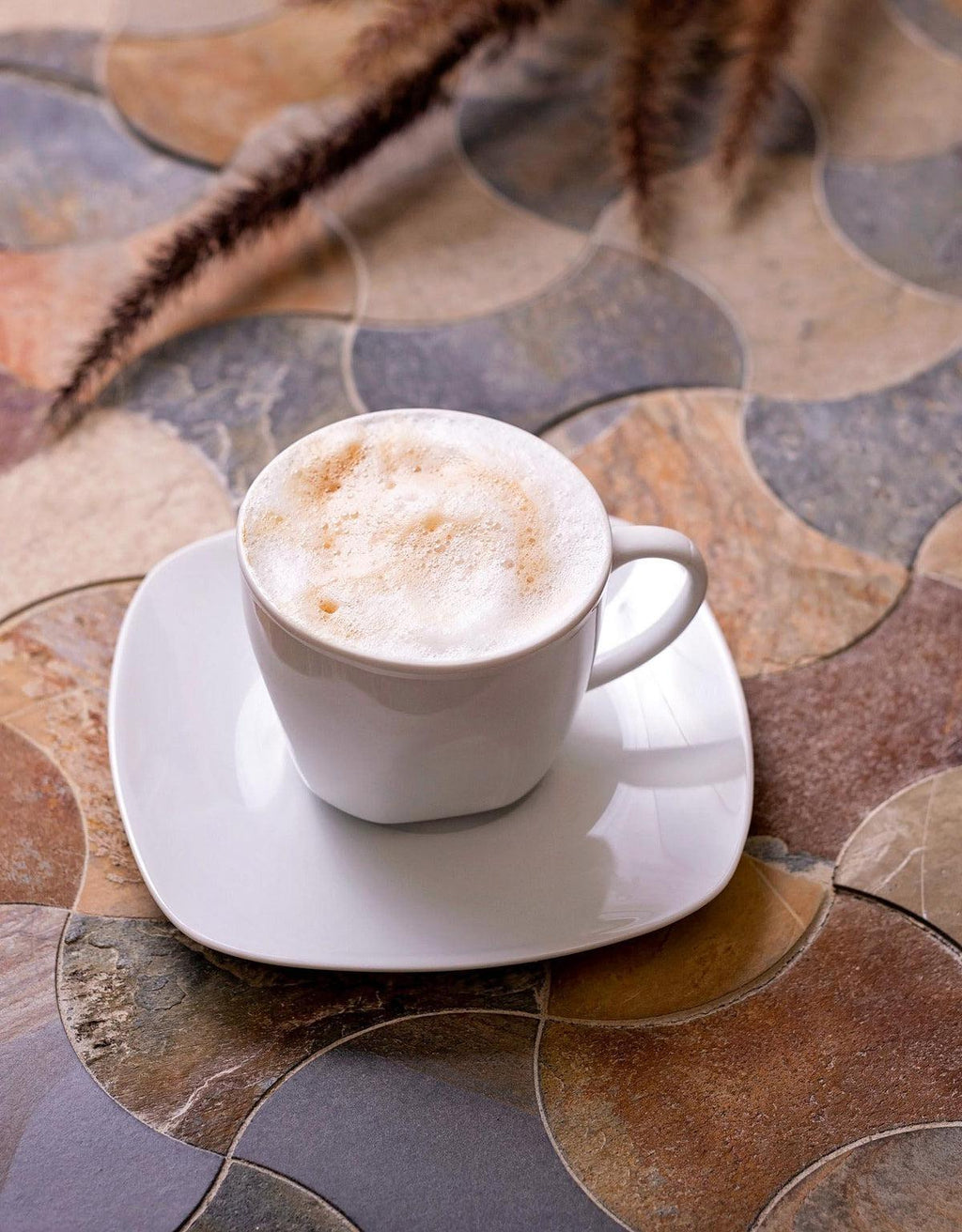 slate mosaic floor tile