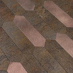 Copper Look Picket Peel and Stick Tile Sample | Tile Club