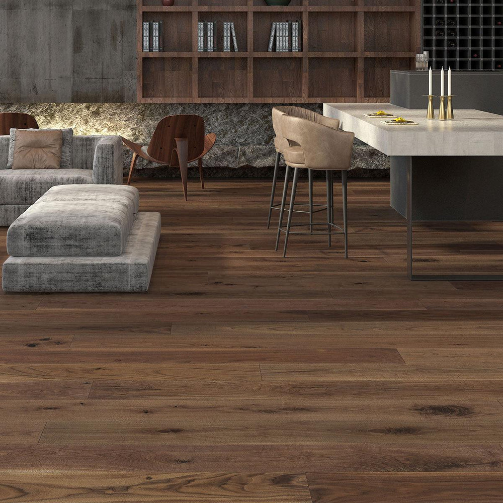 Cottage Brown Walnut Engineered Hardwood | Engineered Wood Material