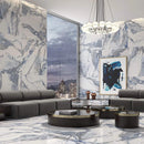 Square Crash Blue 48x48 Polished | Tile Club