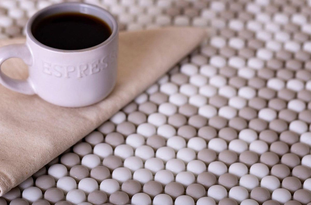 penny round mosaic tile