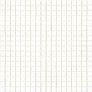 Creamy White Squares Glass Pool Tile Sample