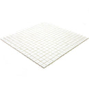 Creamy White Squares Glass Pool Tile | Tile Club