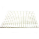 Creamy White Squares Glass Pool Tile | Tile Club