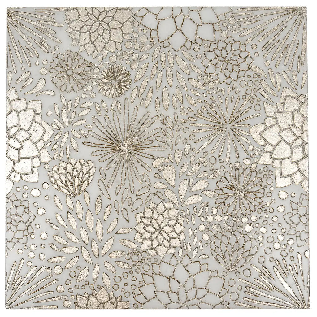 Gold Bouquet Marble Tile | Tile Club