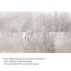 Decor Mistery Gray Ceramic Tile C-Tile Club