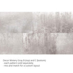 Decor Mistery Gray Ceramic Tile C-Tile Club